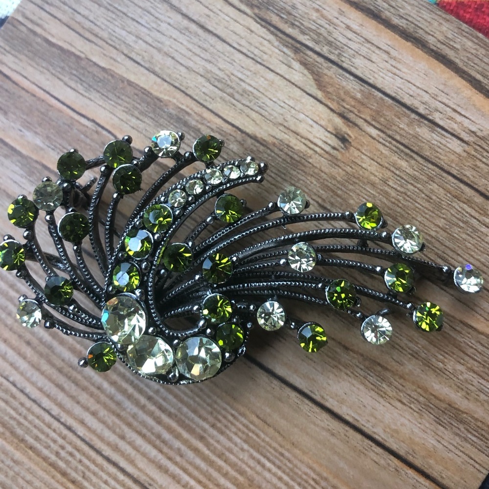 Vintage Rhinestone Pin/Pendant - Picture 4 of 7